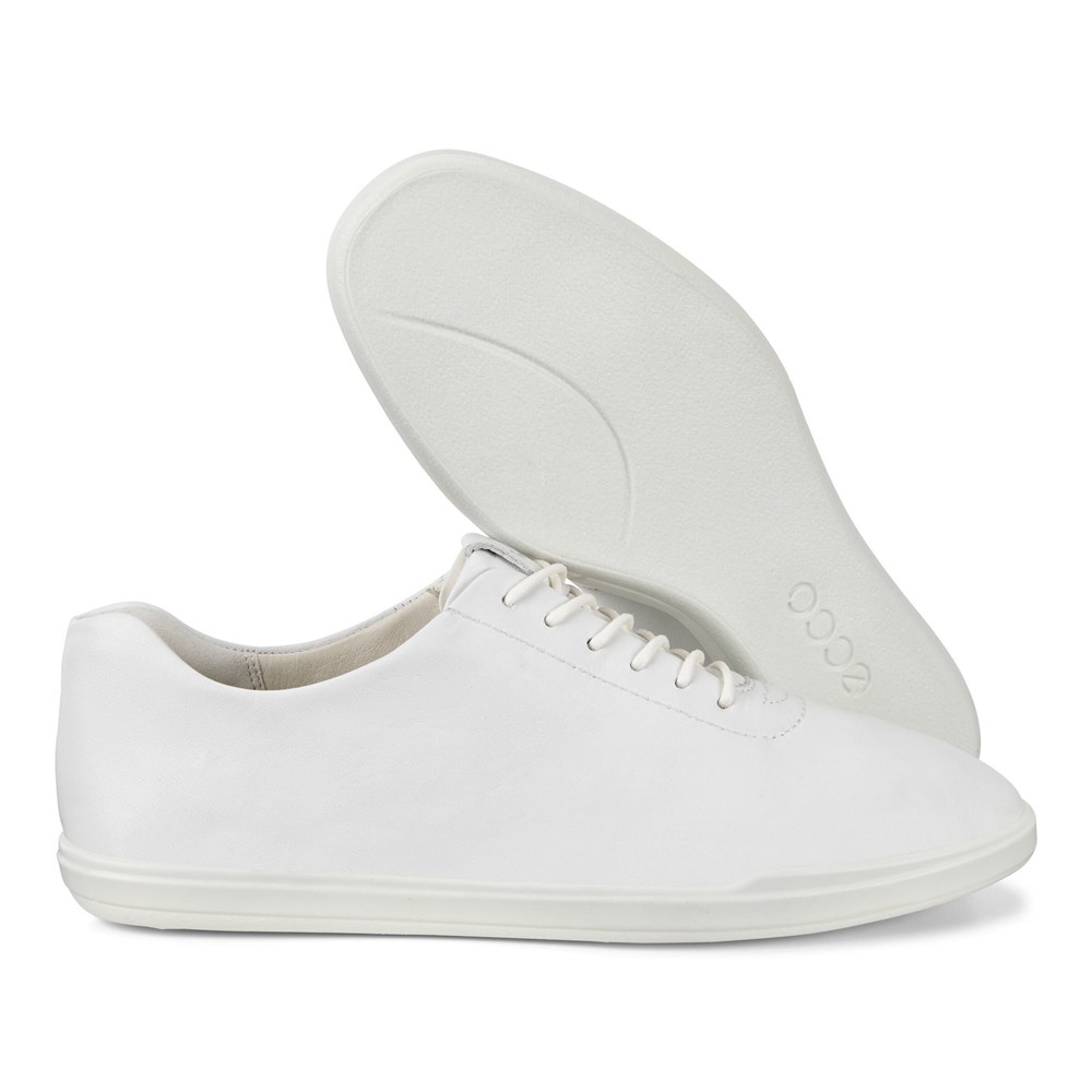 Womens Sneakers - ECCO Simpil - White - 8304YFBUX